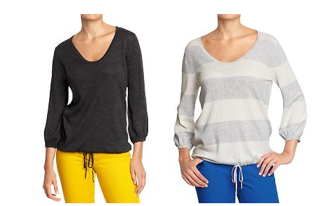 tie hem sweaters