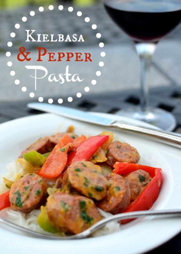 Kielbasa & Pepper Pasta