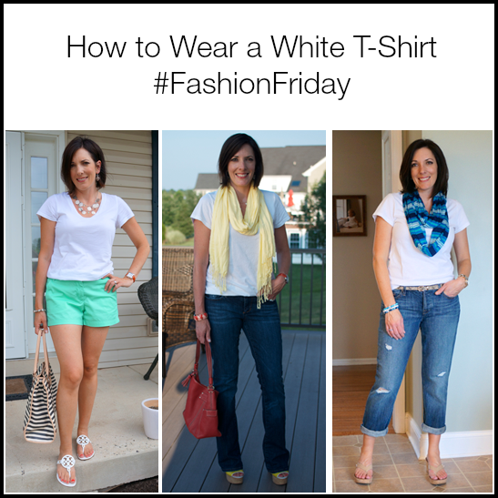 How to Wear a White TShirt