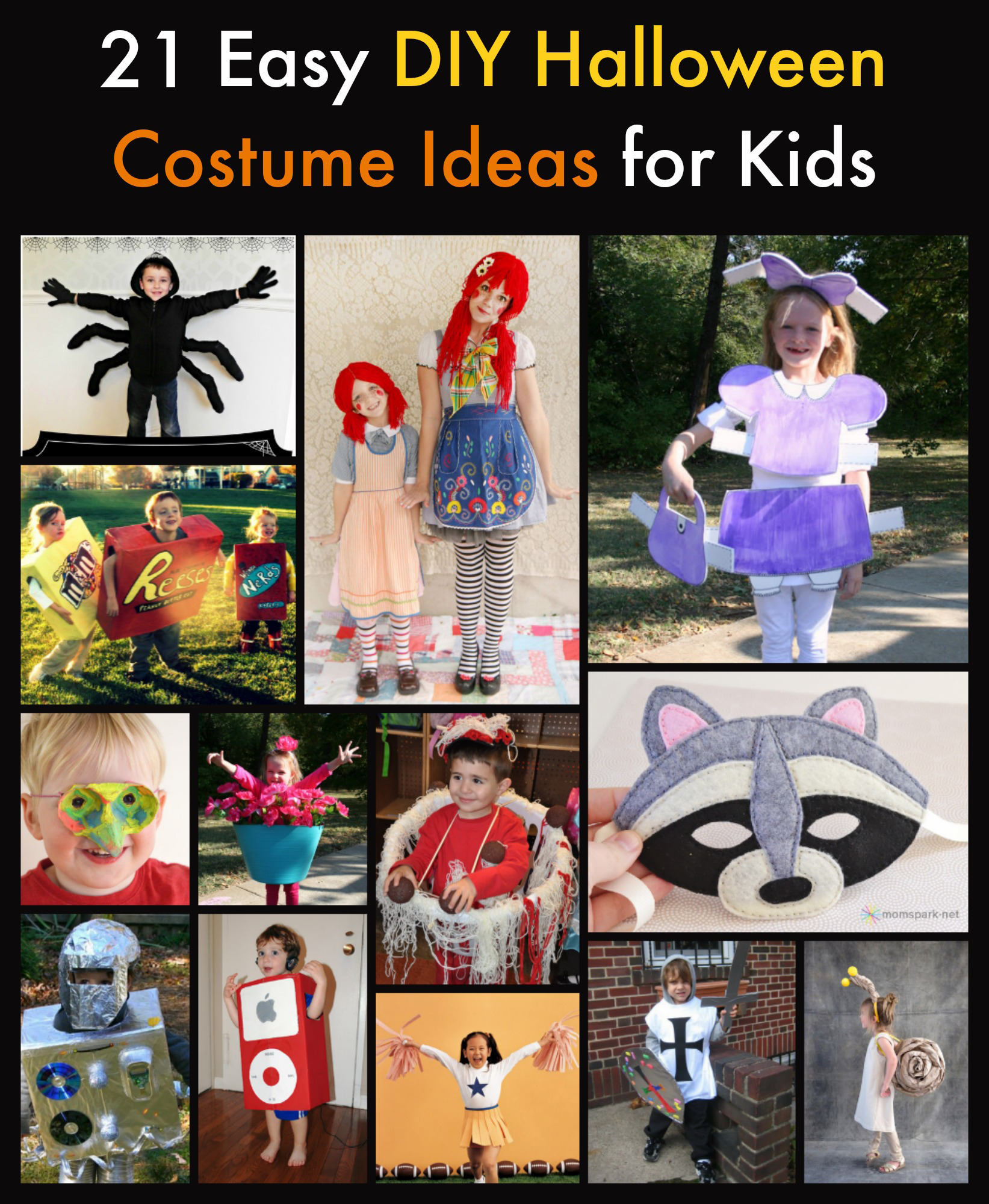 21 Easy DIY Halloween Costume Ideas for Kids