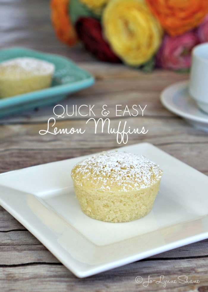 Quick & Easy Lemon Muffins