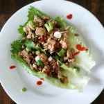 Thai Chicken Lettuce Wraps