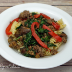 Paleo-Friendly Sausage Skillet (Pasta Optional)