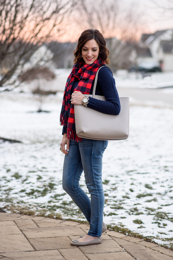 jeans and flats outfits