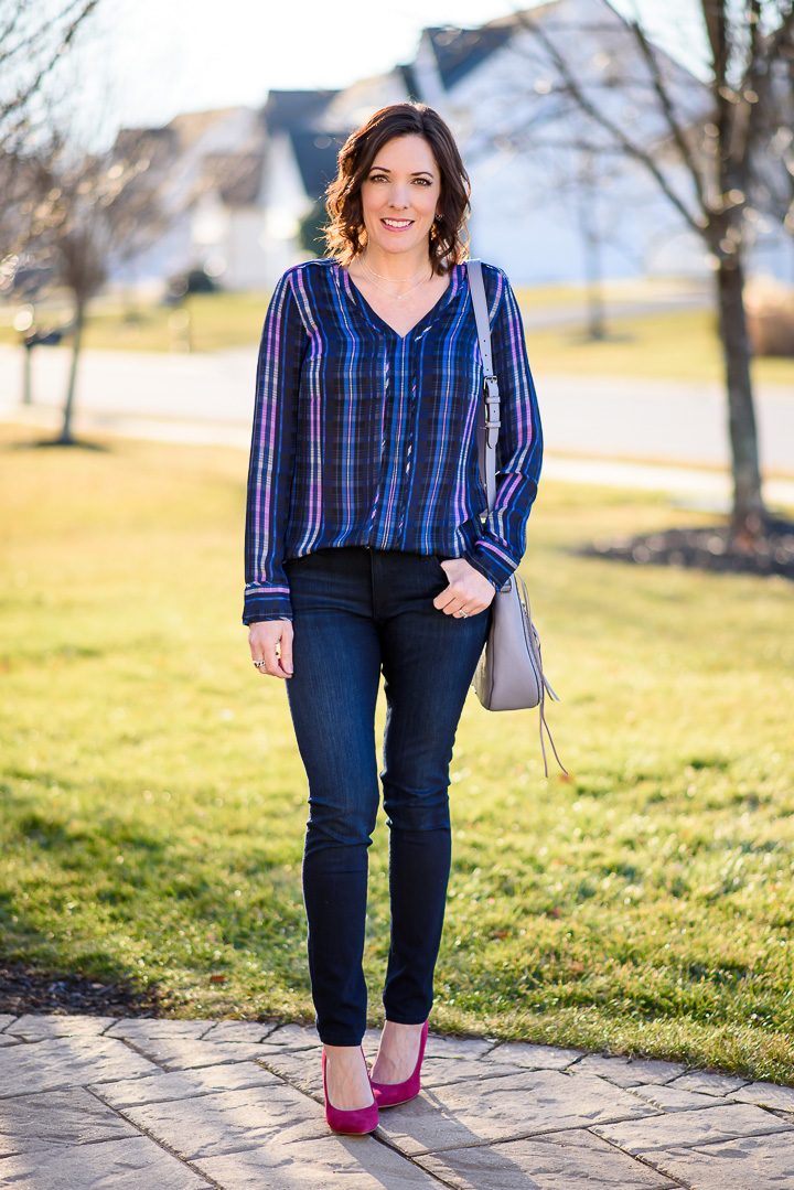 It’s a Plaid Plaid Plaid Plaid World #FashionFriday