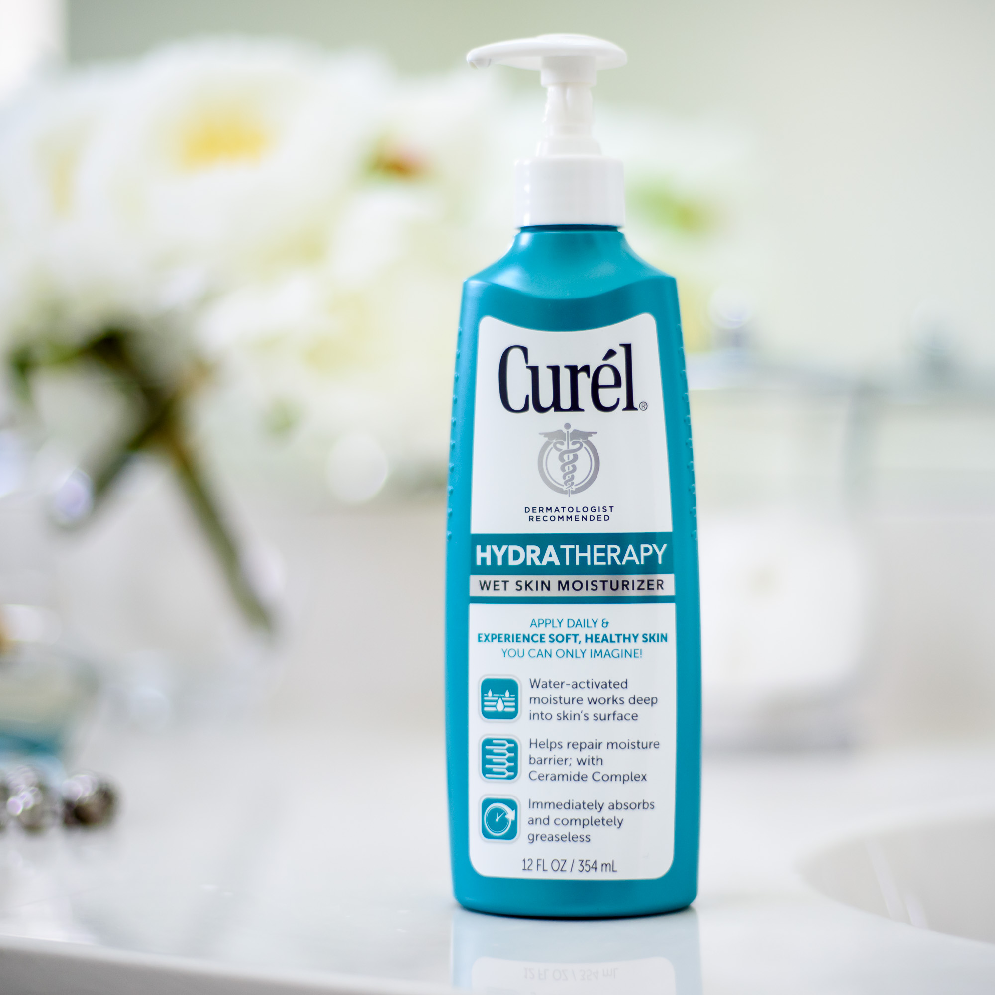 Introducing Curél® Hydra Therapy Wet Skin Moisturizer EndDrySkin