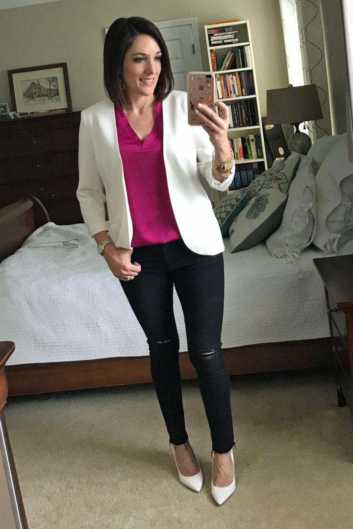 7 Ways to Wear White Pumps